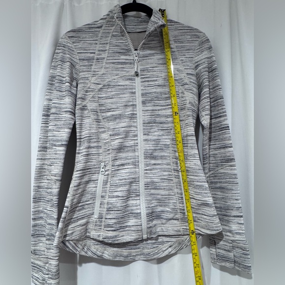 Lululemon Define Jacket Heathered Gray Fitted Zip Up - Picture 9 of 10